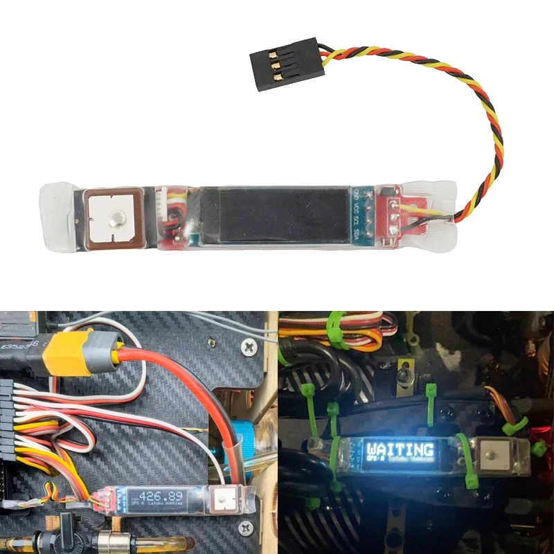 

1 шт. Мини GPS-спидометр Bee122 5-10В, электронный модуль для радиоуправляемых моделей самолетов/лодок/автомобилей, детали для DIY-модификаций