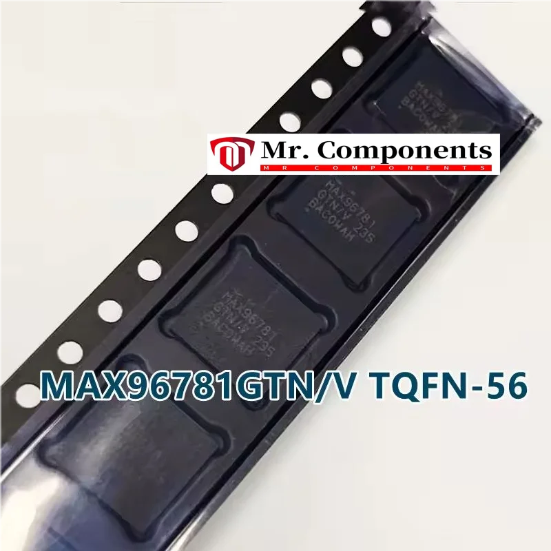 

1PCS MAX96781GTN/V TQFN-56 Single/Dual/Quad, Ultra-High-Speed, +3V/+5V,Beyond-the-Rails Comparators New