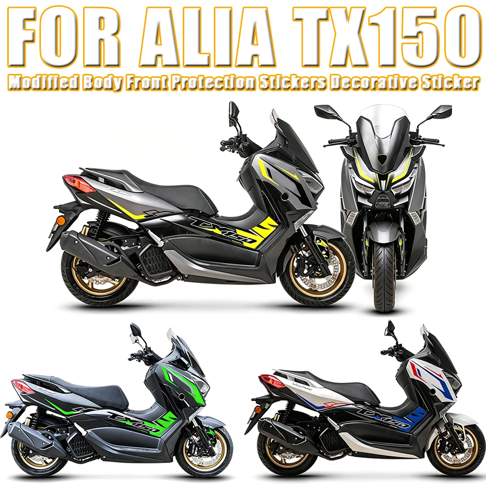 FOR ALIA Sky Eagle TX150 TX 150 Motorcycle Modification Body Decals Protector Sticker Print Decorative Stickers