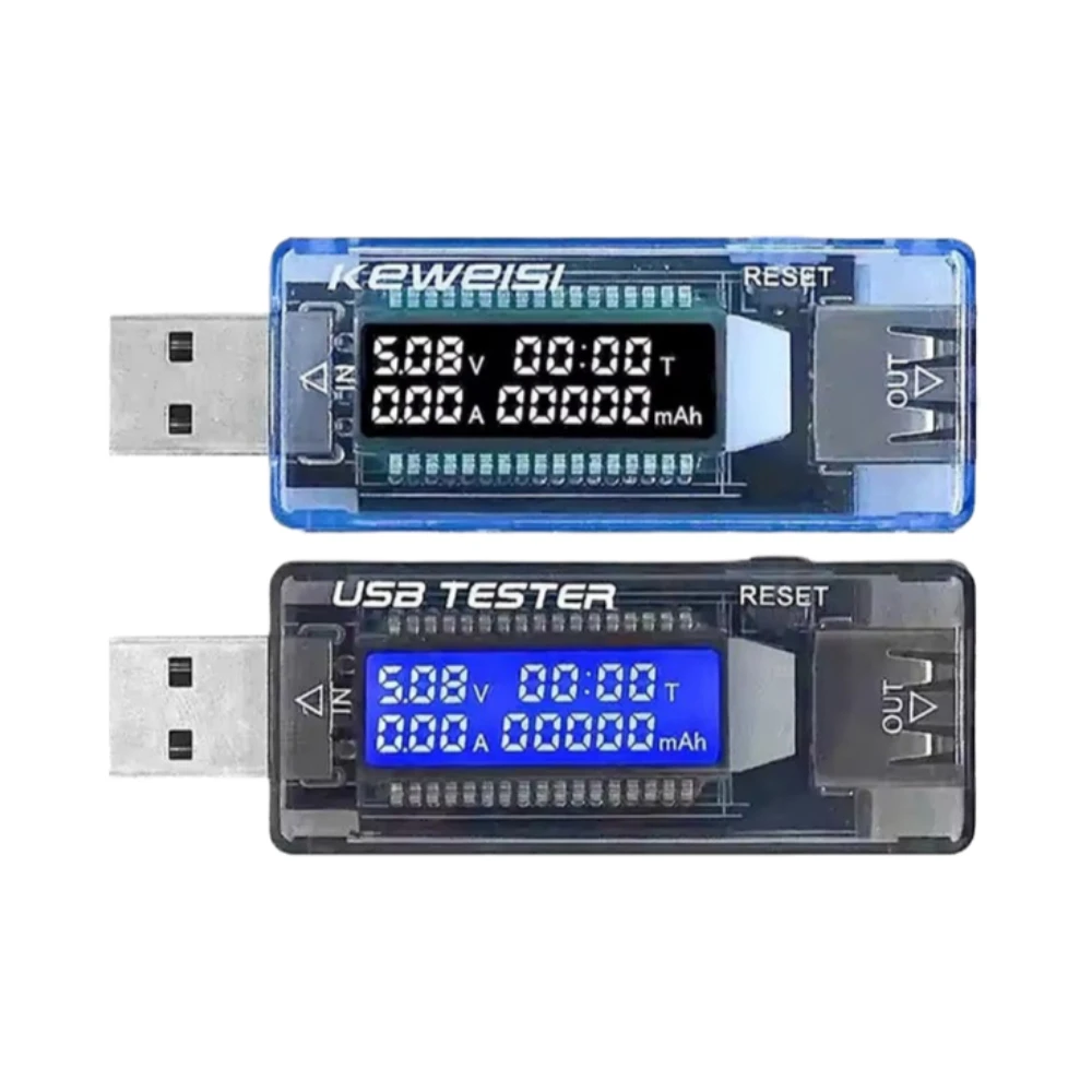 

2pcs KWS V21 V20 USB Voltage Current Tester Power Capacity Meter for Power Bank Battery Capacity Tester Module