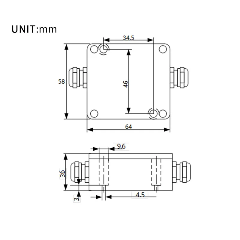 Anti-interference High-Precision Current Voltage Pressure Weighing Transmitter Amplifier Load Cell