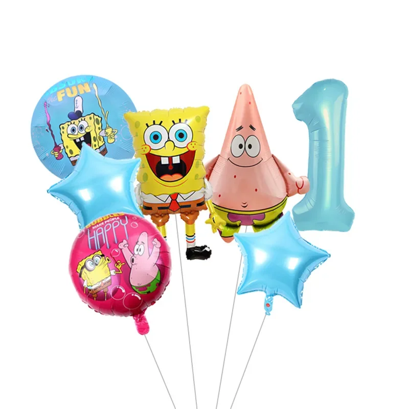 Niedlicher SpongeBob-Themen-Partykerzen-Geburtstagstorten-Topper für Kinderfeier-Dekoration – Detail 19