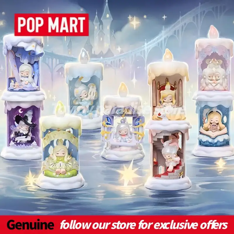 

Authentic POP MART Chaka Candlelit Wander Series Blind Box Cute Action Figure Collectible Art Toy Model Doll Home Decor Gifts