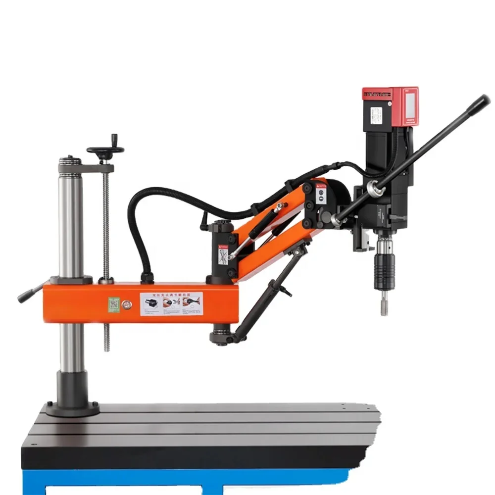 Universal Head Motor Driven Electric M3-M16 M6-M24 Servo Drilling and Tapping Machine for Metal Wood Etc.