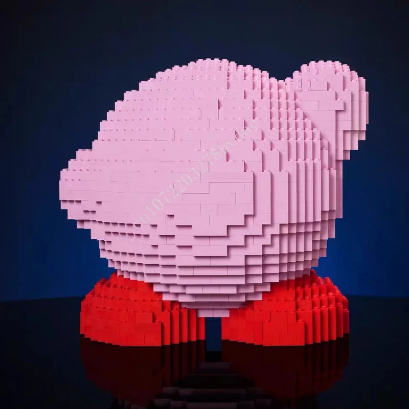

1833PCSCustom MOC Life-Sized Sculpture Series Star Pink ball Mega Figure DIY Creative Education AssemblyPuzzle birthday Toy Gift