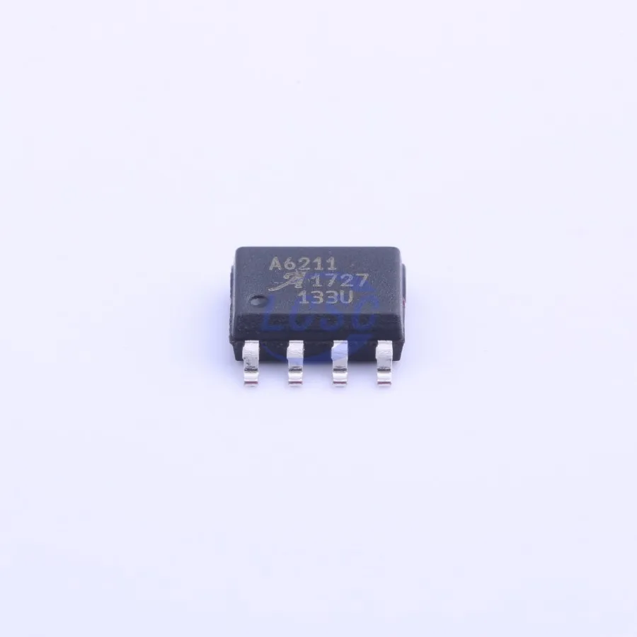 10Pcs/Original A6211GLJTR-T Mark Code A6211 1MHz 3-Ampere PWM Buck 1 Output DC-DC 3A 6V-48V SOIC-8-EP LED Drivers ICs