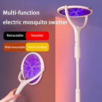 3500V 5 in 1 Mosquito Killer Lamp Multicunctional Angle Adjustable Bug Zapper Electric USB Rechargeable Mosquito Fly Bat Swatter