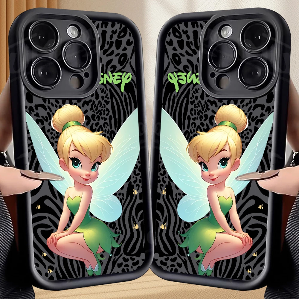 Disney Tinker Bell Princess phone cover for Apple iphone 14 pro max case 13 SE 8 11pro 15ProMax 12 mini 7 shell Cellphone cases