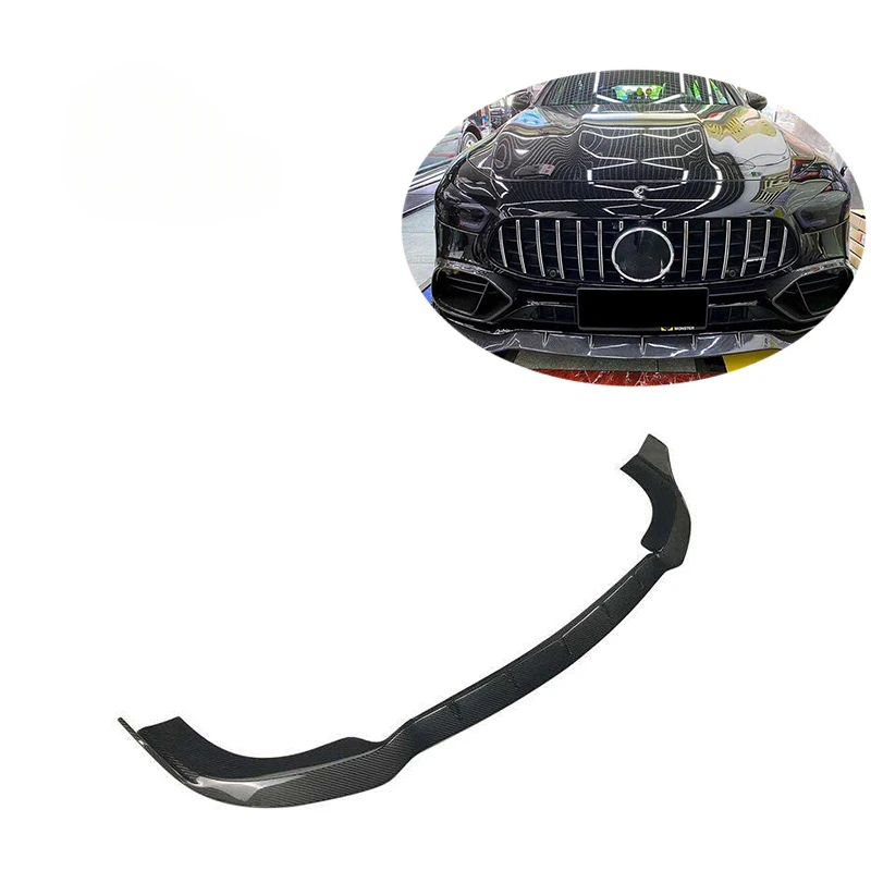 

Applicable to Mercedes-Benz Benz AMG-GT BSCarbon fiber front lip front spoiler modification part2016+