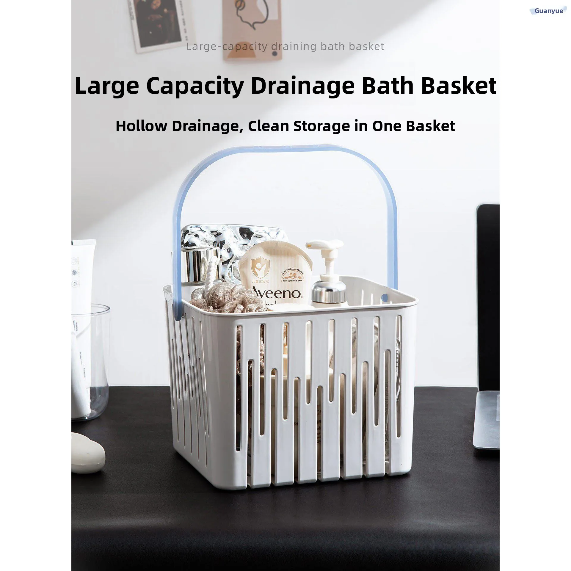 portable-bath-basket-shower-accessories-storage-basket-student-dormitory-shower-gel-drain-basket-towel-storage-organizer