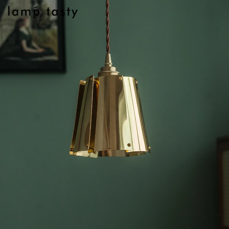 

Американский ретро индустриальный стиль постмодернистская люстра с жалюзи бар кофейня прикроватная люстра