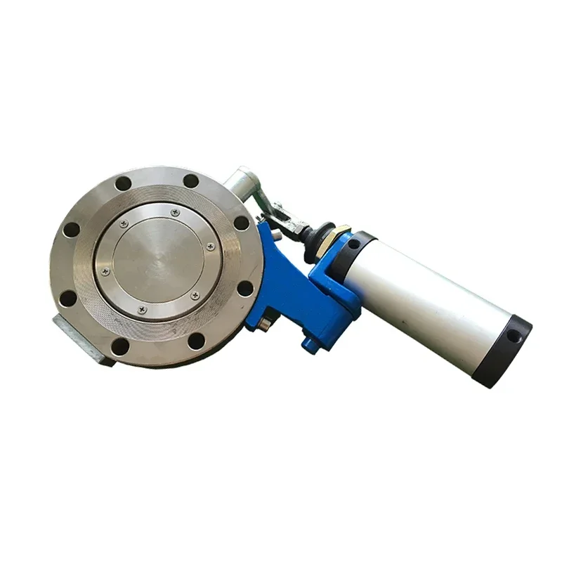 

EPS accessories pneumatic butterfly valve mechanical pneumatic high vacuum butterfly valve pneumatic vacuum butterfly valve150dn