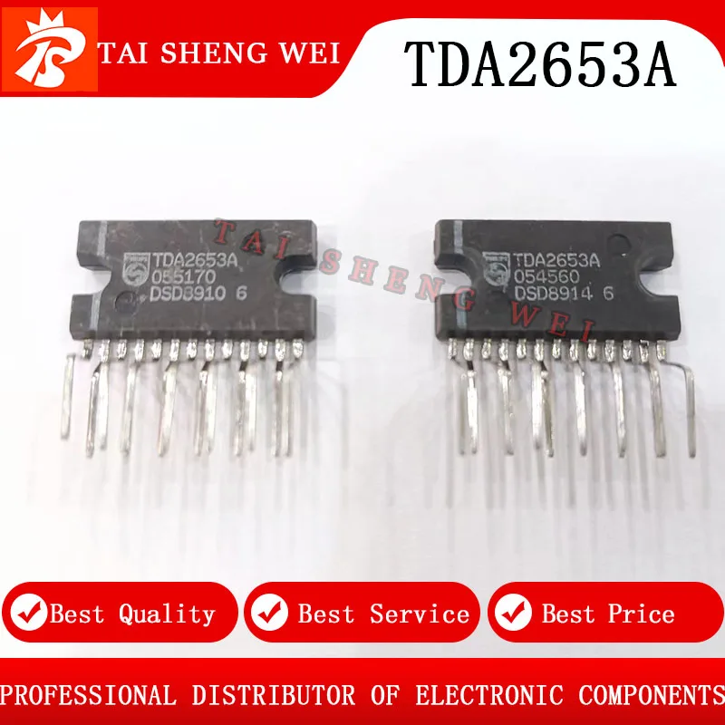 

5PCS TDA2653A ZIP-13 Certical Deflection Circuit Chip DIP IGBT Module