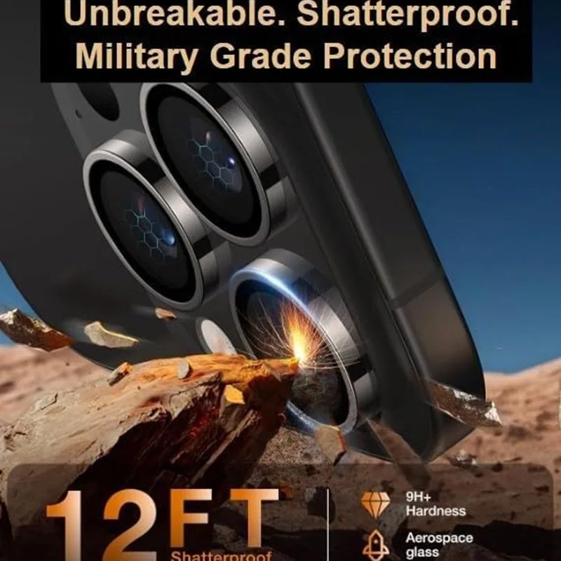 سبائك الألومنيوم الزجاج المقسى لابل آيفون 16 برو ماكس عدسة غطاء الفيلم حماية عدسة الكاميرا حامي آيفون 16 برو #3