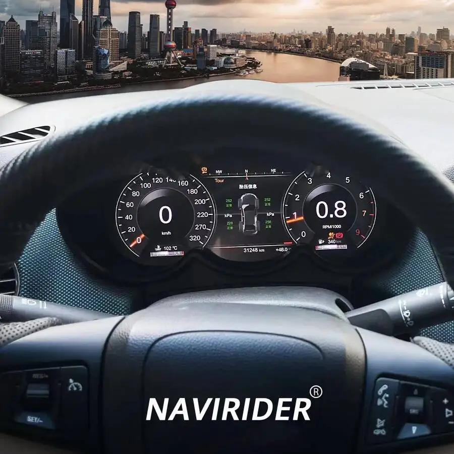 NEW LCD Instrument Panel For Chevrolet Cruze 2009-2014 Cluster Navigation Carplay Digital Dashboard Speedometer Virtual Cockpit