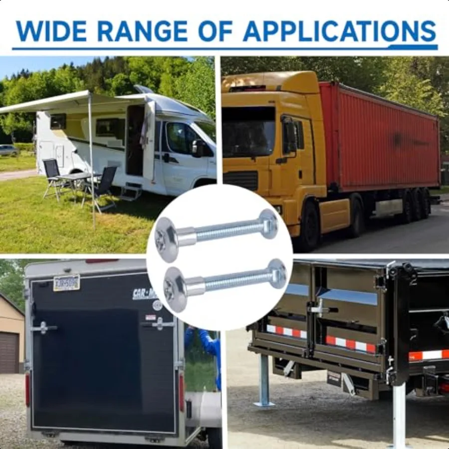 مجموعة مسامير بمشبك مقطورة Fuoequl لمشبك كاميرا المقطورة