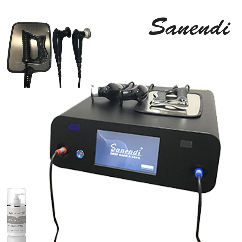 Sanendi-máquina de estiramiento de la piel, crema de radiofrecuencia para terapia física, reducción de grasa, 448Khz, RET CET RF