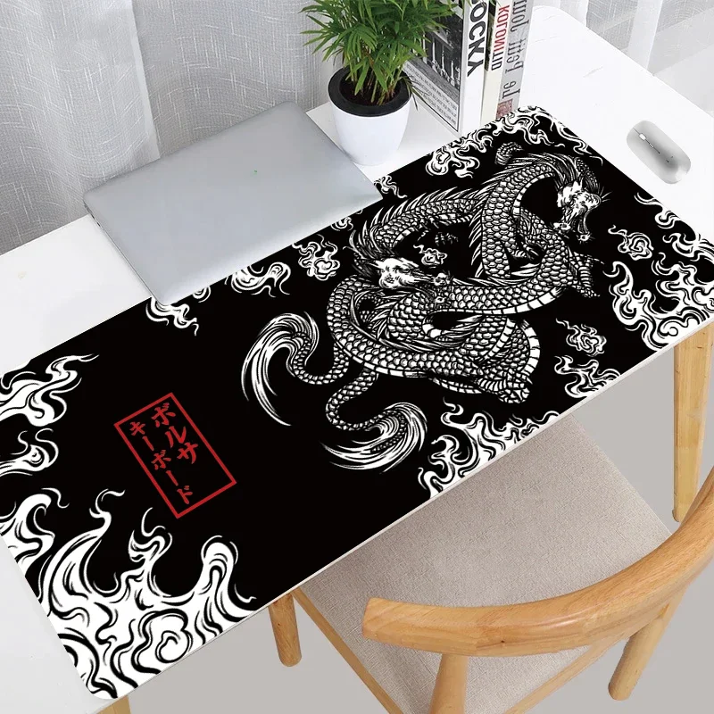 

Японский коврик для мыши Art Dragon Gaming XL Home Новый HD коврик для мыши XXL Коврик для клавиатуры Нескользящий офисный ковер Коврик для мыши для ноутбука Коврик для мыши