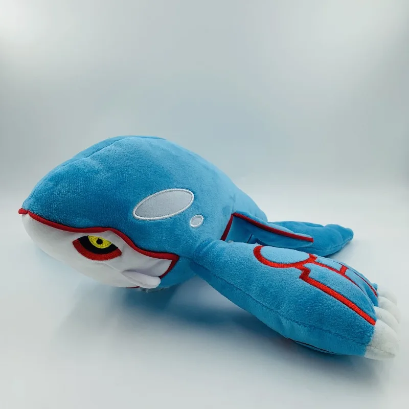 Pokemon Kyogre Plush Toy 37cm Legendary Beast Stuffed Doll Anime Collectible Gift