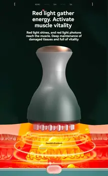 充電式グアシャマッサージャー ボディシェイピング 加熱 経絡スクレーピングブラシ リンパデトックス レジメン 浚渫 脂肪燃焼 10 best sales 経絡トリマー - №7