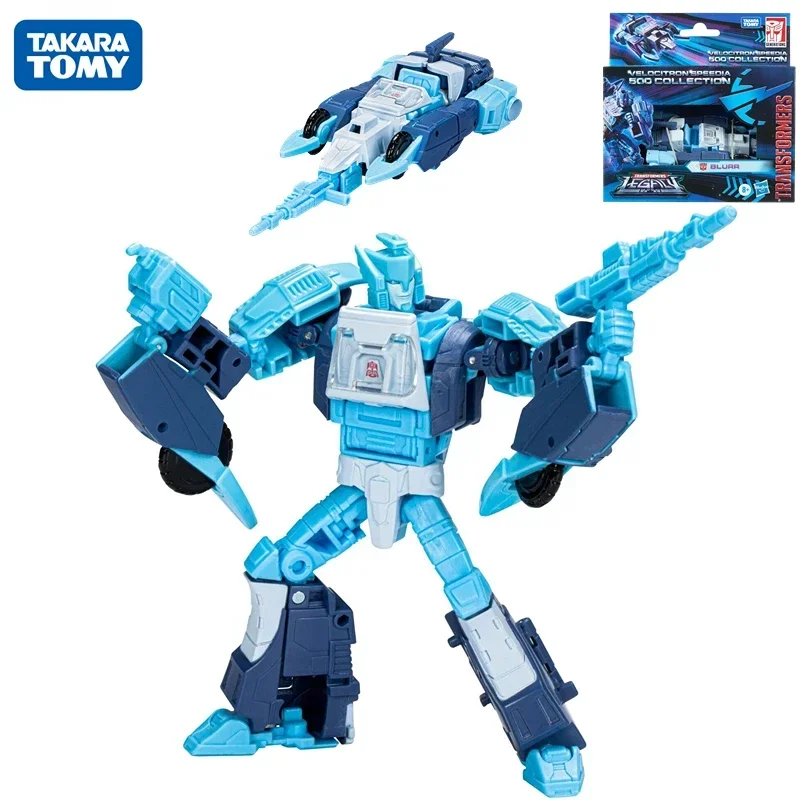 

In Stock Takara Tomy Transformers Legacy Velocitron Speedia 500 Collection Deluxe Blurr Action Figures Collectible Model Toy