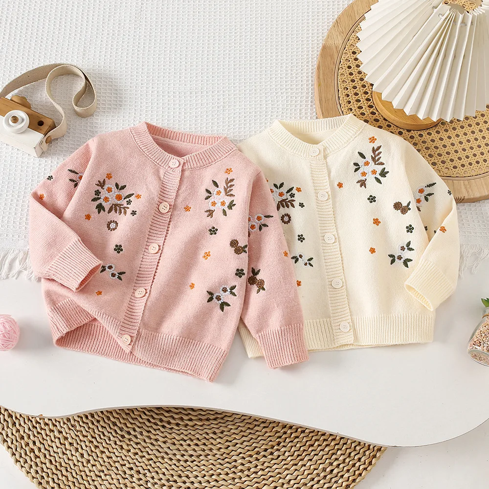 Winter Sweater Kids Knitwear, Playful Knit Toddler Boy Girl, Baby Clothes Essential Style