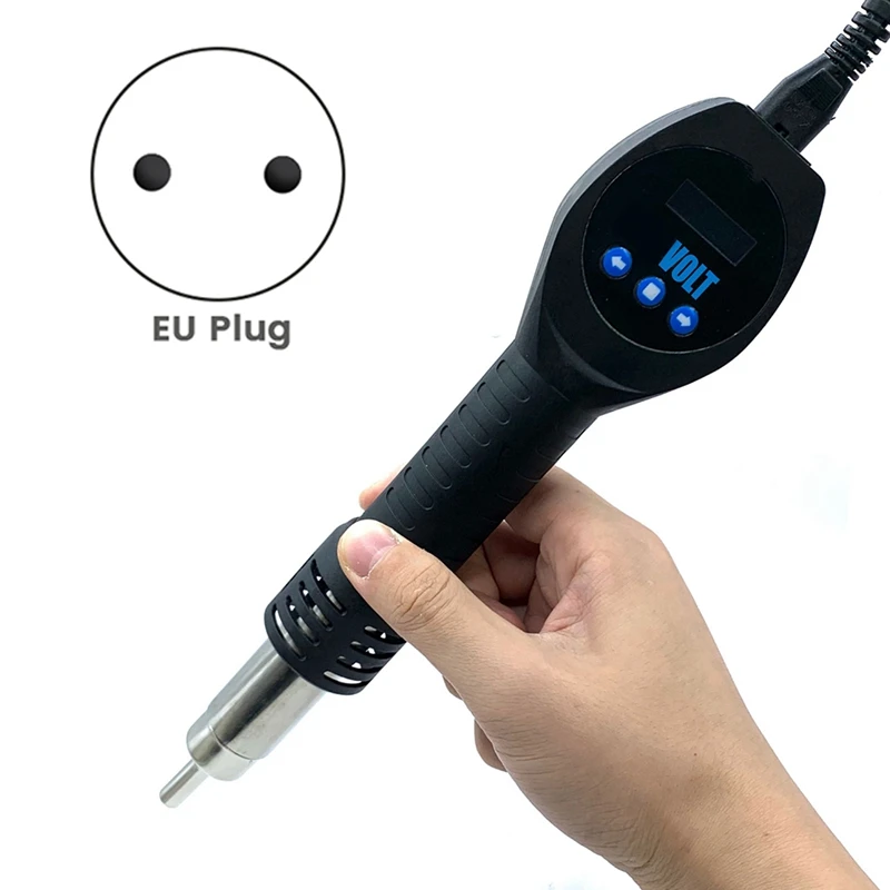 N11R- PTS550W Portable Handheld Hot Air Guntool 550W PID Temperature Control 100-450° Adjustable Repair Hot Air Tool