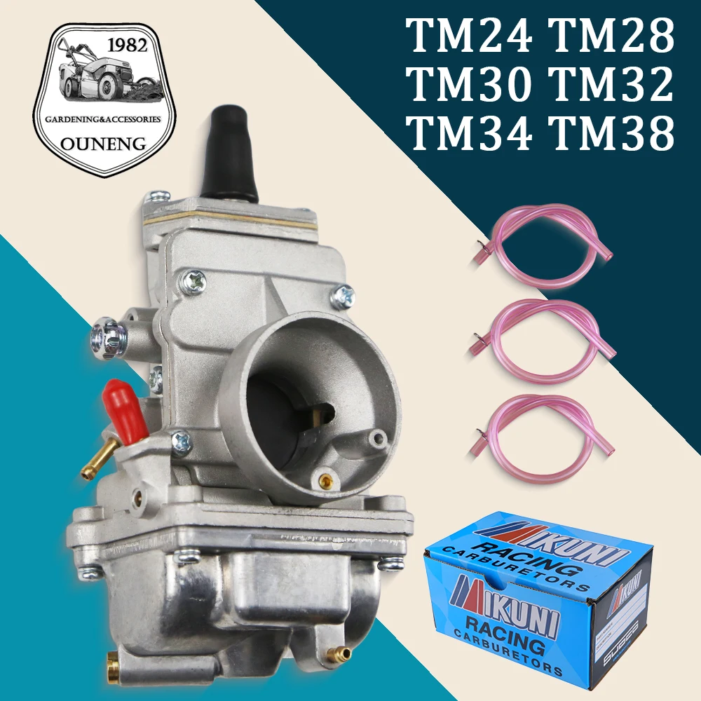 

For Mikuni TM24 TM28 TM30 TM32 TM34 TM38mm Motorcycle Carburetor For Honda CR250 Kawasaki KX125 KX150 CR250