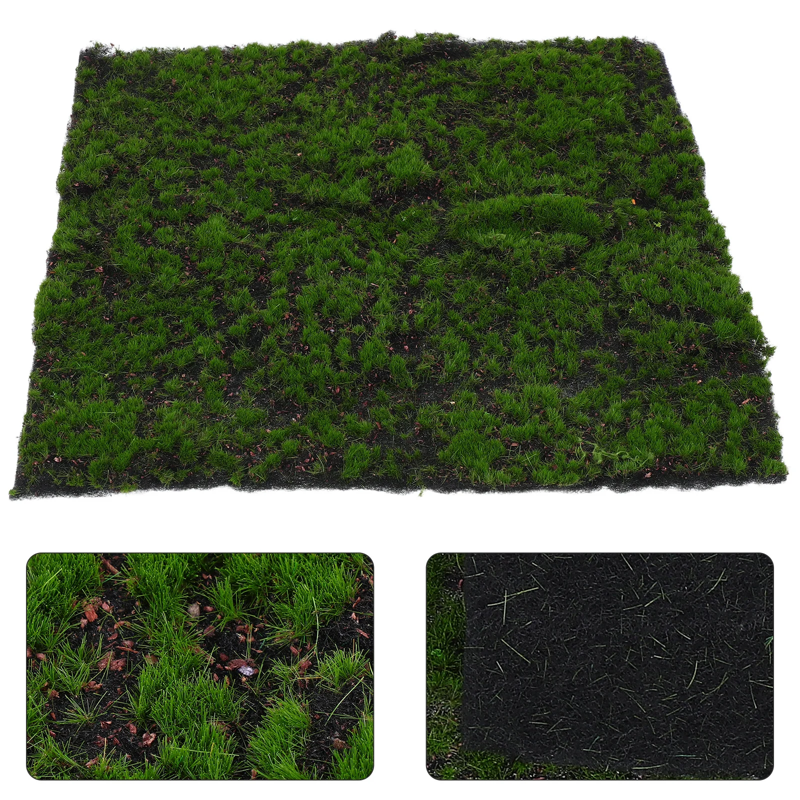 

30Cmx30Cm Simulation Moss Mat Lifelike Artificial Faux Moss Pad For Fairy Gardens Wedding Decor Crafts Floral Arrangements Wall
