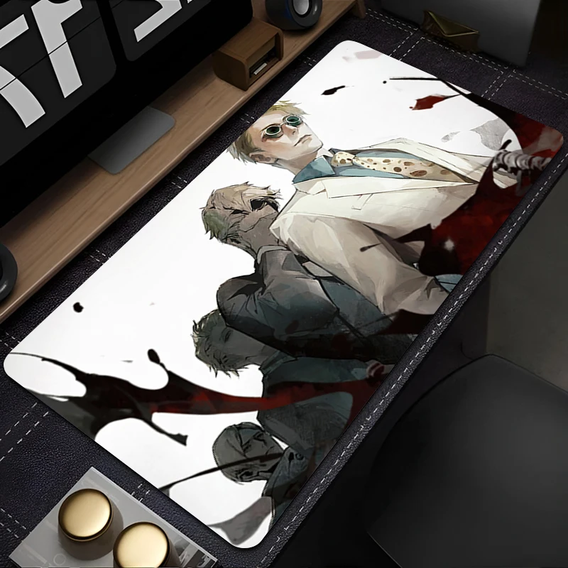 Anime Gaming Mouse Pad Multi Size Table Keyboard Pad Mousepad Computer Play Mat Rubber Mausepad Jujutsu Kaisen Nanami Desk Mat