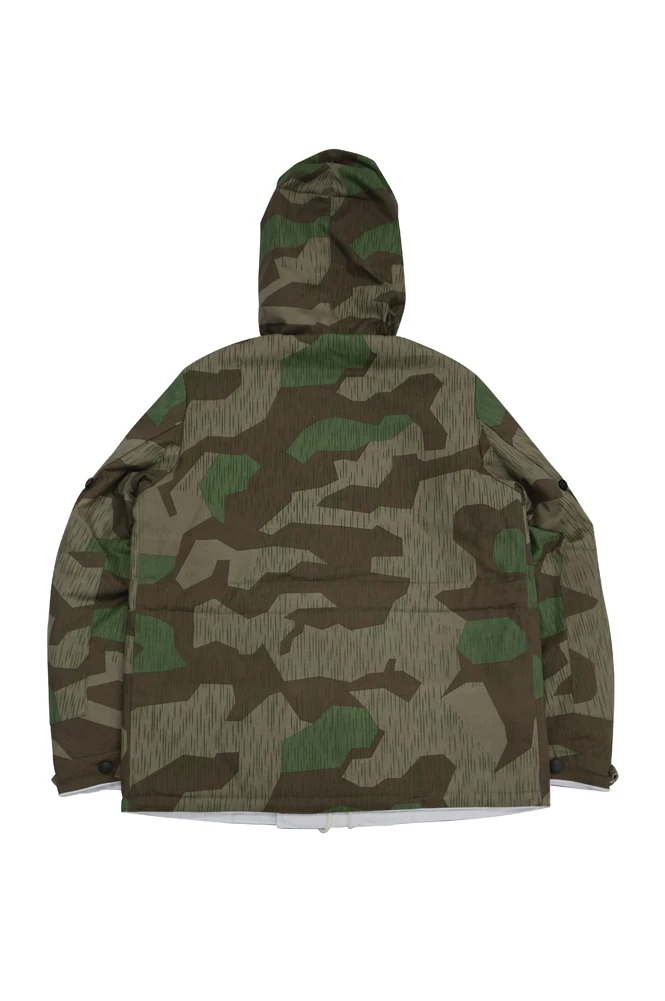 GUCP-002 Wwii Duitse Omkeerbare Winter Parka In Splinter 31 Fall Camo