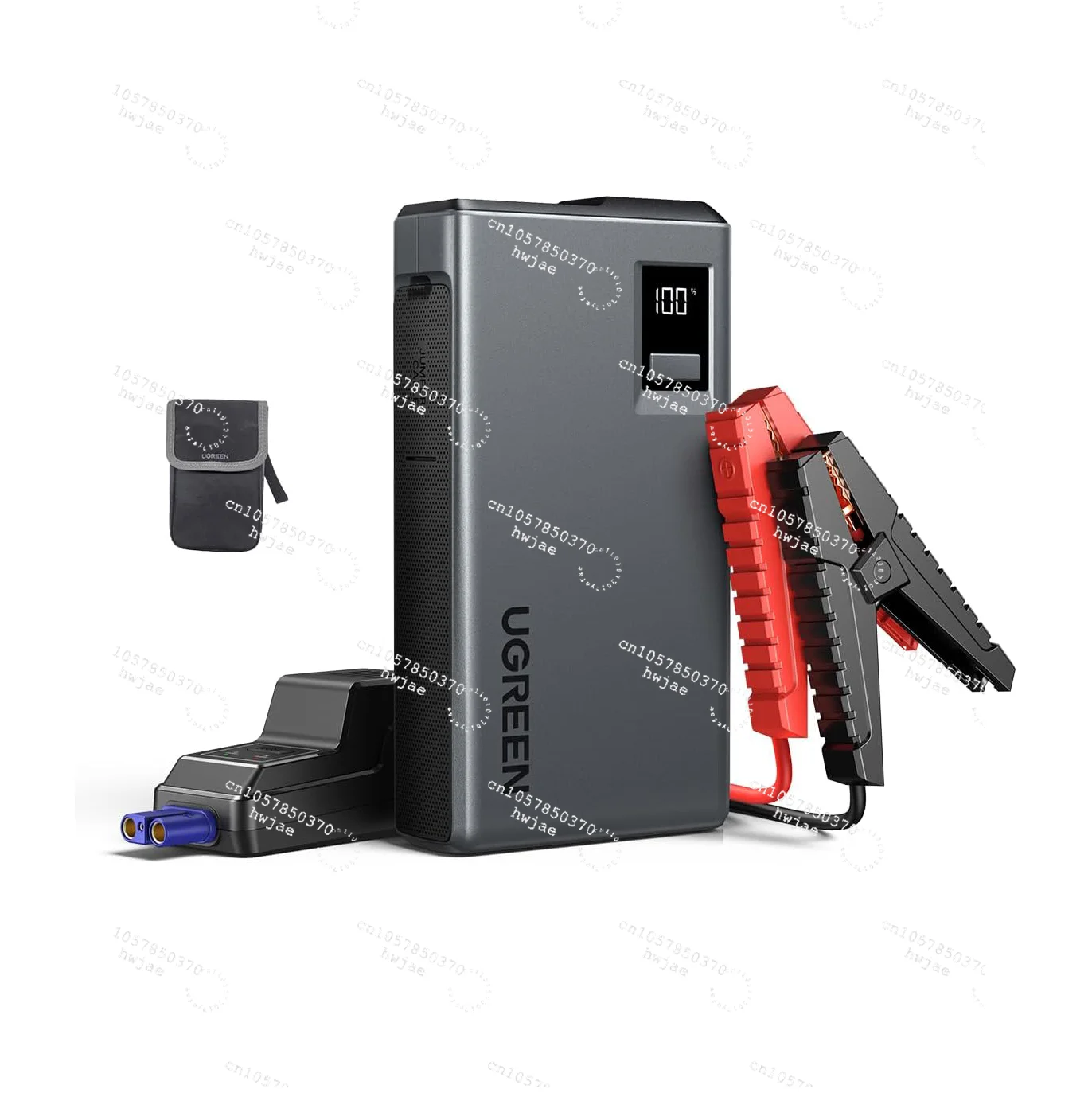 UGREEN Jump Starter Power Pack 1000A Car Battery Booster, 12000mAh Car Jump Starter Power Bank with Digital Screen