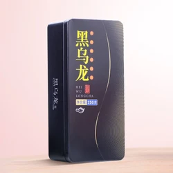 Black Oolong Tea Box Iron Box Independent Packaging 250g Chinese Vacuum Plastic Package Bags Droshipping