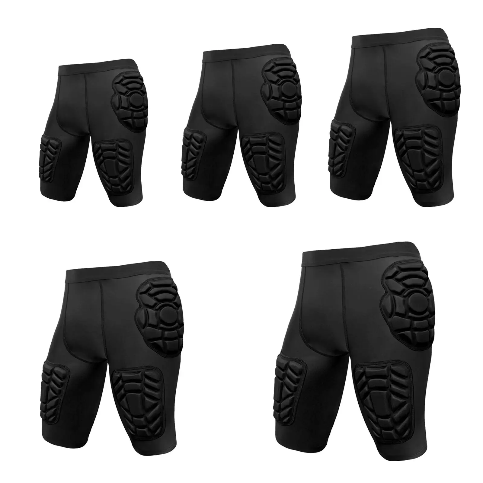 3D Hip Protection EVA Paded Shorts EVA Butt Pads Crash Pad for Skating Outdoor