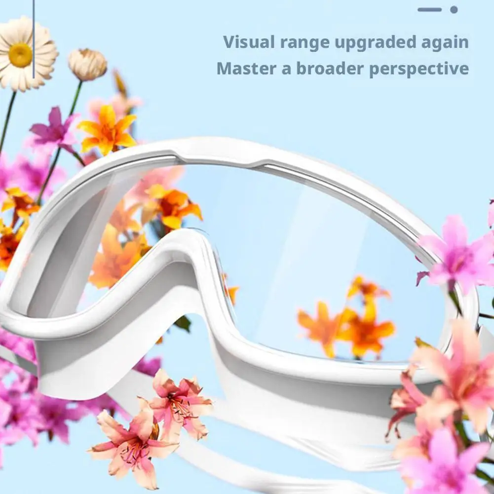 مكافحة الضباب نظارات السباحة للكبار مكافحة الضباب لا تسرب واضح رؤية واسعة نظارات السباحة بنين بنات بركة الشاطئ السباحة الملحقات #3