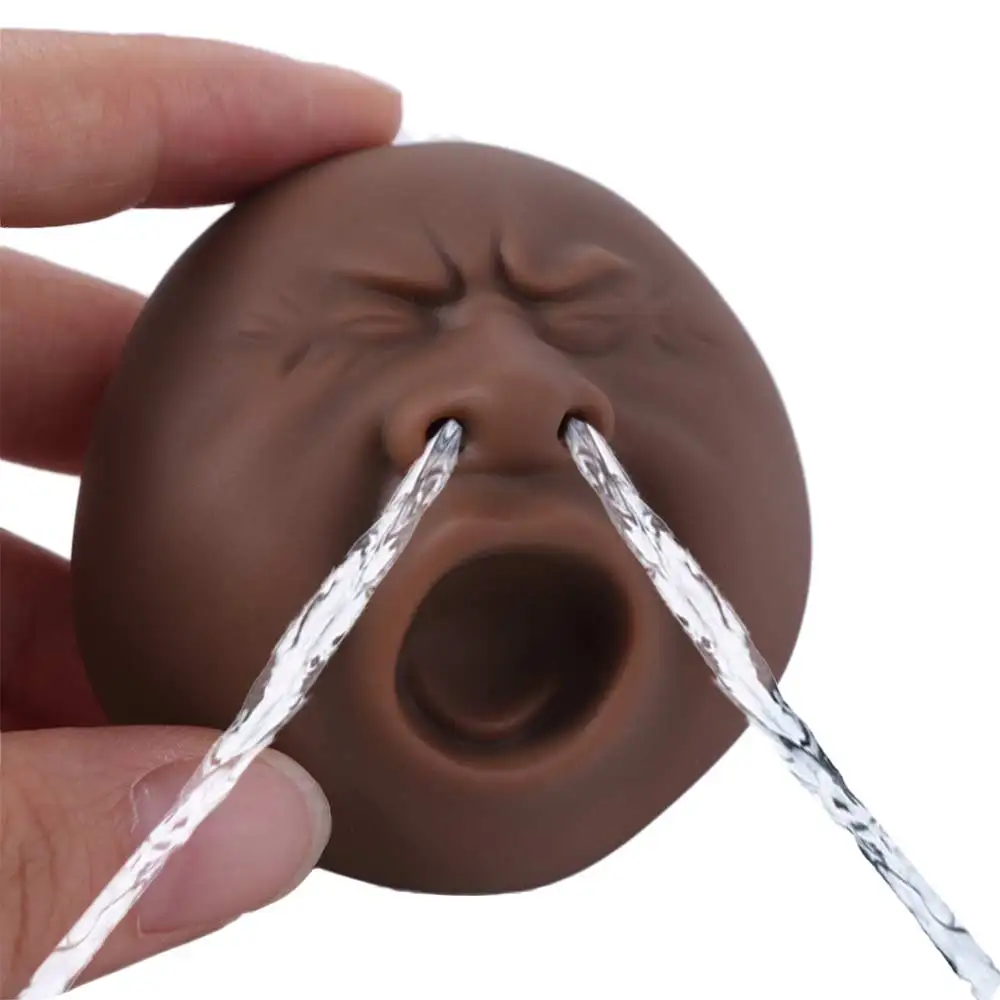 

Tea Pet Tea Pet Water Sprayer Ugly Teapot Easy To Fill Water Soaker Plastic Little Head Tea Water-Sprinkling Boys Girls