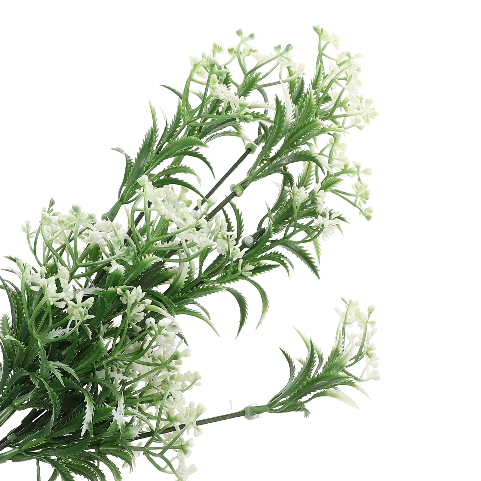 

6 Bunches Artificial Flowers Fake Floral Bouquet Plastic Flower Arrangement Wedding Decor Dining Table Centerpiece