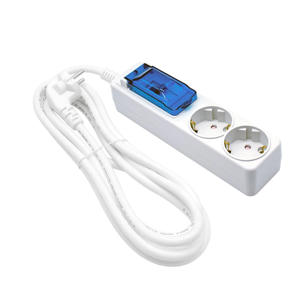 (Domestic) overload blocking multi-tap 4000W high capacity 2-hole extension line 3m/extension cord