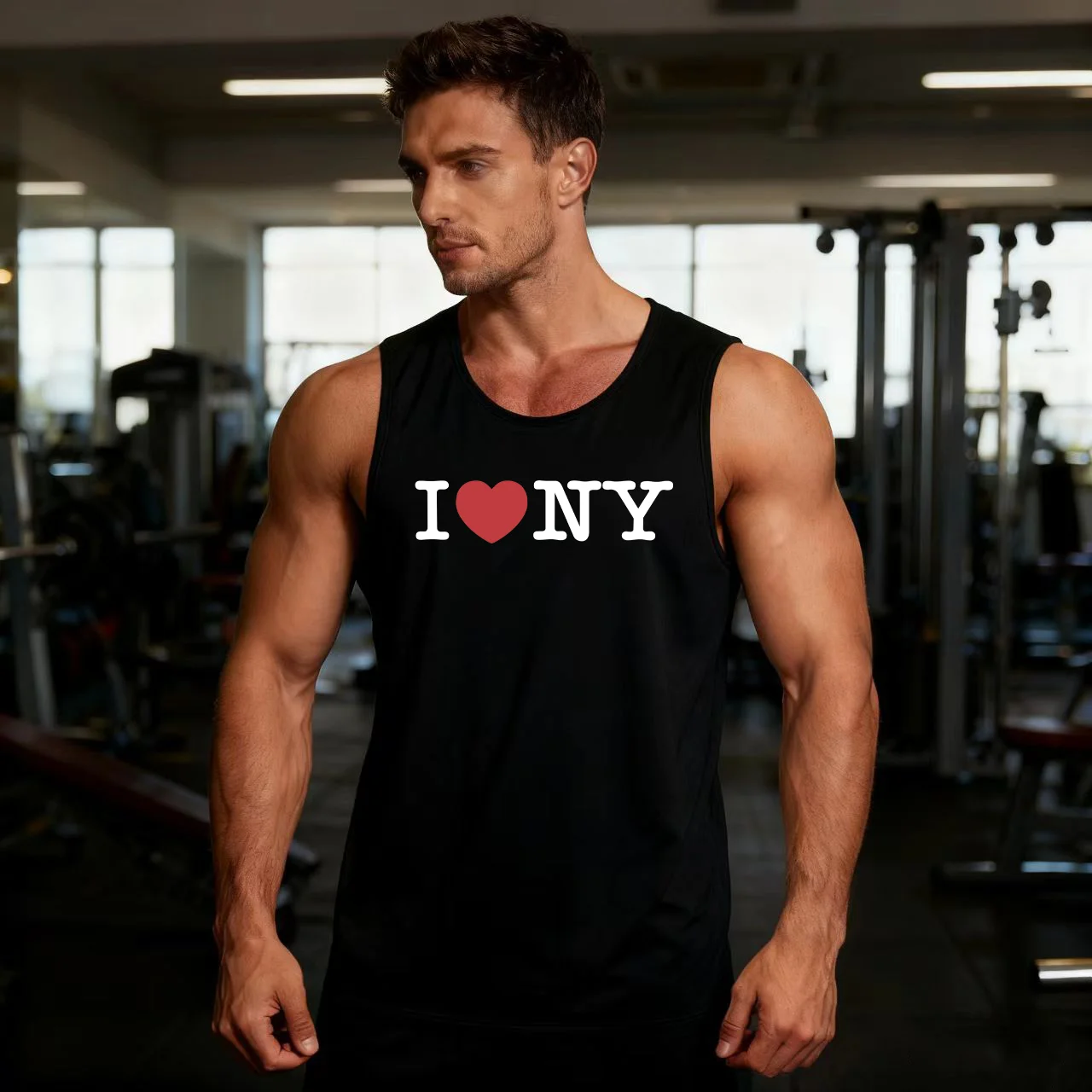 

The popular men's sports vest in 2026, made of pure cotton, with a sleeveless casual style