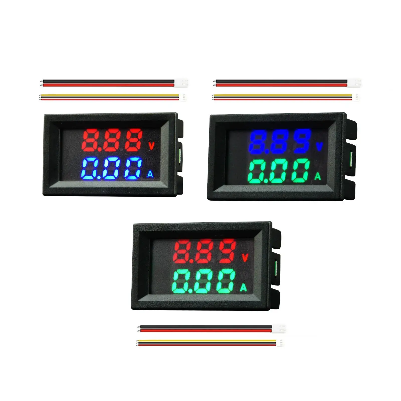 Digitales Voltmeter Amperemeter DC 100V 10A Amp Dual LED Display Panel DC4~30V Auto Strom Monitor Tester Mini DC Digital Multimeter