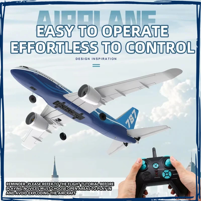 BM30/BM29 Automatic Balance Foam RC Airplane Toy Model - Three-in-One Glider Aircraft Simulation Realistic Design for Kids