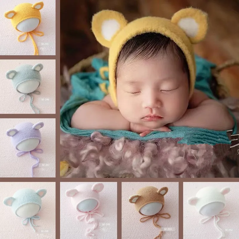 

Newborn photo studio props baby 100 days shooting modeling ear hat