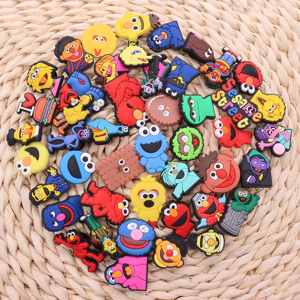 16-100 Stück Bestseller Cartoon-Kekse Gelber Vogel Monster-Serie PVC-Schuhzubehör Abnehmbare DIY Kreative Schuhdekorationen – Detail 11