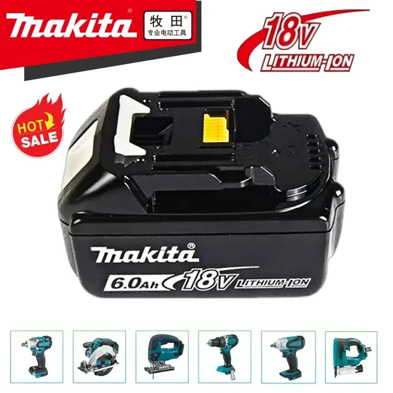 

Makita 18V Battery Replacement Accessories BL1860 BL1850 BL1830 18V Li-ion Rechargeable batteries Pack For Power Tools