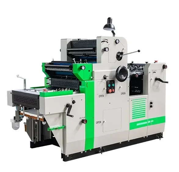 Offset Printer Single Color Semi Automatic High Speed