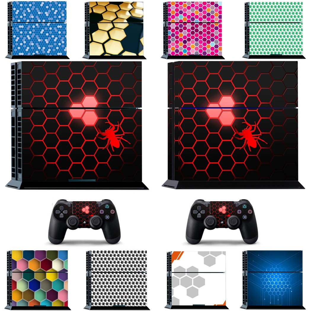 Check Pattern 2351 Vinyl Skin Sticker for Sony PS4 PlayStation 4 and 2 controller Skins Stickers