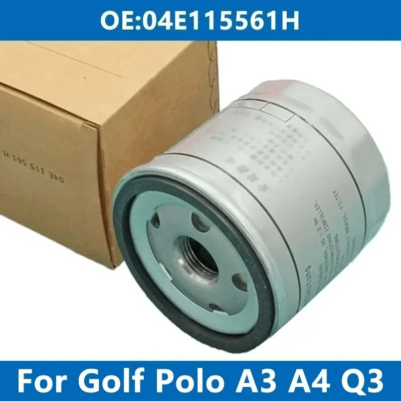 Car Oil Filter 04E115561H for VW SKODA SEAT BEETLE CADDY GOLF PASSAT Polo TIGUAN  AUDI A1 A3 A4 A5 Q2 Q3 1.0 1.2 1.4 TSI TFSI