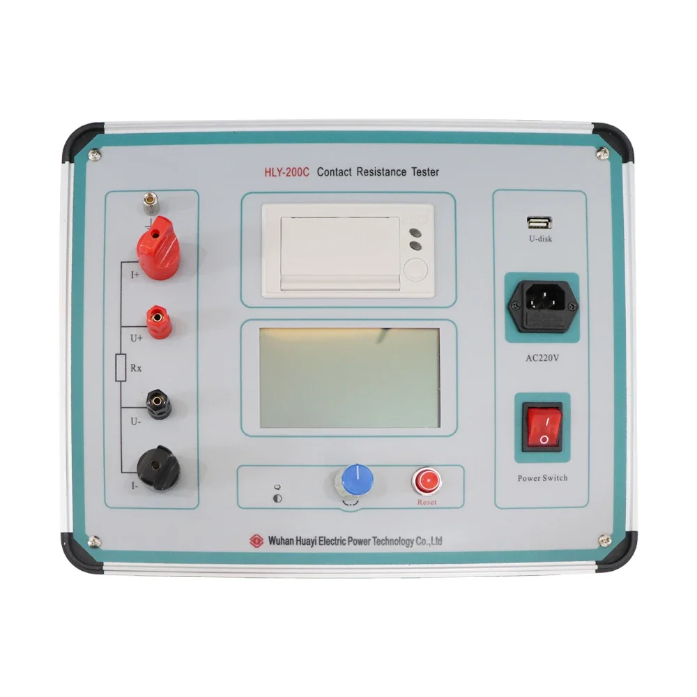 HLY China Factory Sales Direct contactweerstandstester 100A 200A micro-ohmmeter