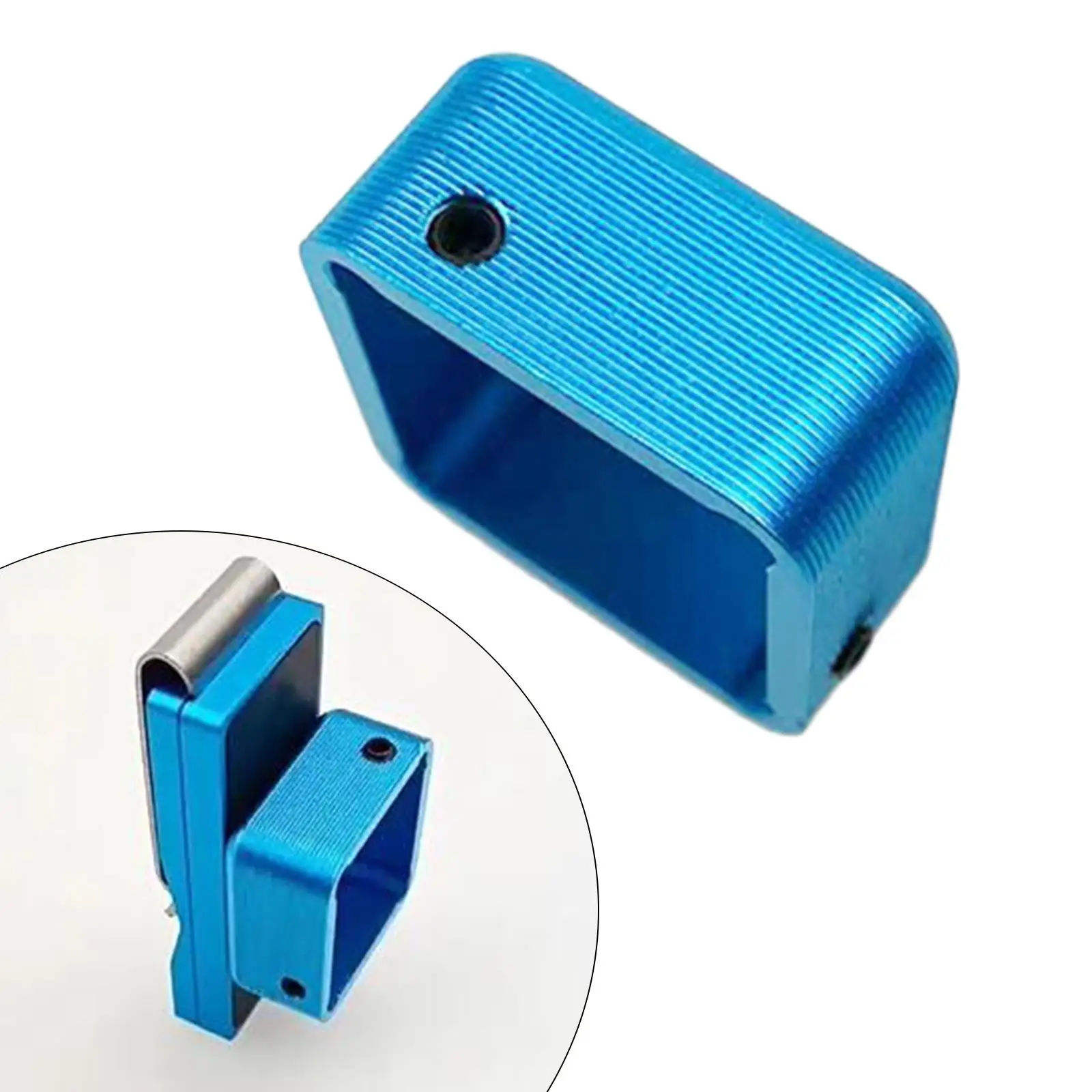 Billiard Chalk Holder Wear Resistant Practical Tool Metal Chalk Case Portable Lightweight Snooker Accessories