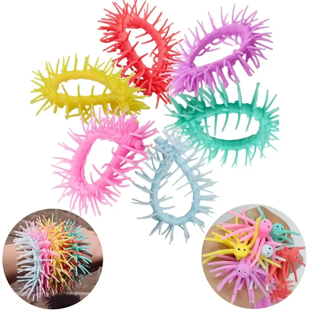 Novelty Gag Toys Thousand Legged Insect Centipede Unleashes Stress Relieving Charm and Creates Bracelets Exquisite Present